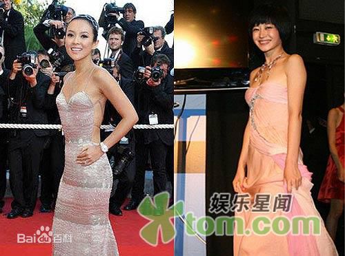 谭卓戛纳、威尼斯电影节素颜照相册