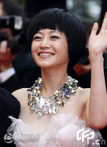 谭卓戛纳、威尼斯电影节素颜照相册