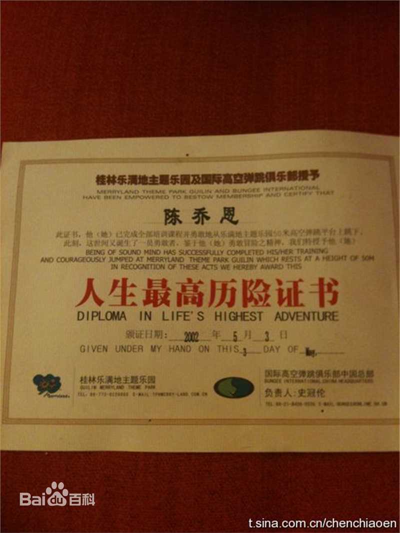 陈乔恩(Joe Chen)早期主持图册图片图集