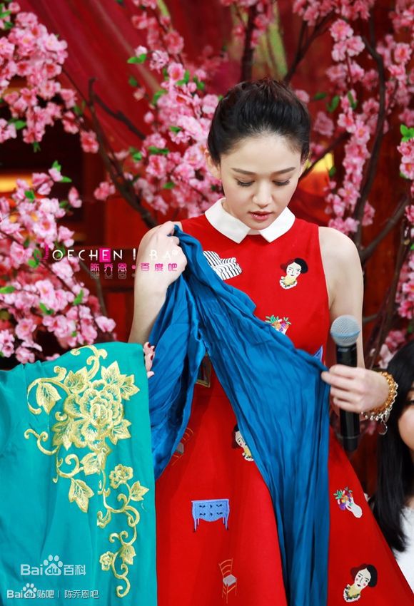 最全陈乔恩(Joe Chen)在作客《天天向上》节目中的壁纸