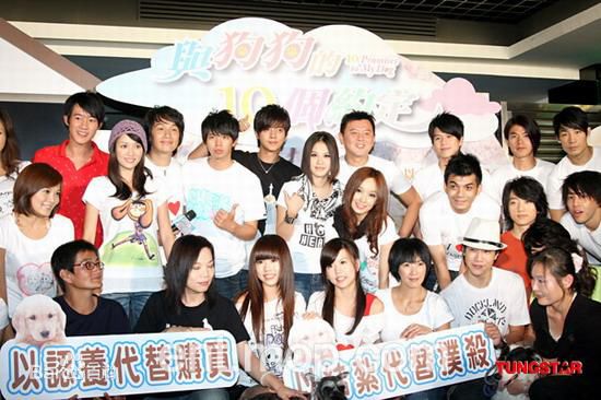 陈乔恩(Joe Chen)爱心公益前后照片