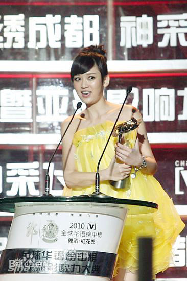 陈乔恩(Joe Chen)获奖现场素颜照相册