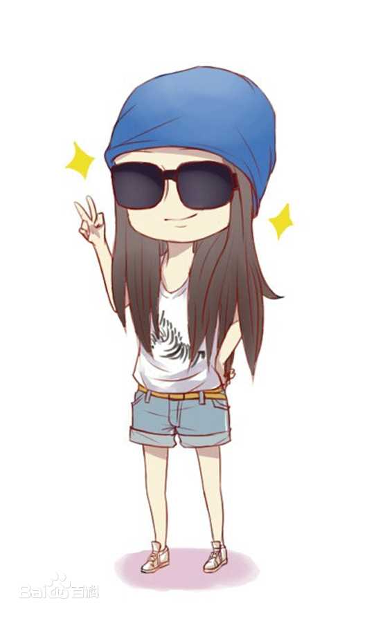 陈乔恩(Joe Chen)卡通形象素颜照相册