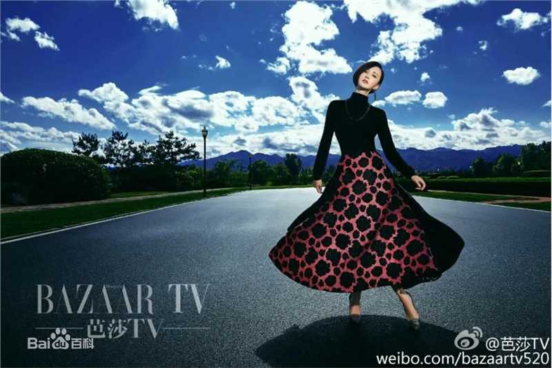 张歆艺(Zhang Xinyi)在《芭莎TV》中的
