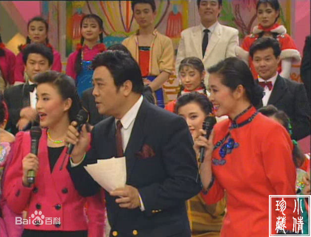 倪萍(<i>Ni Ping</i>)1992年主持春晚照片图片图集