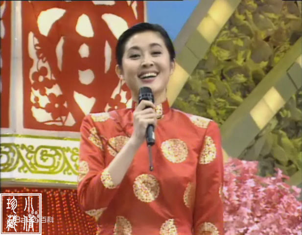 倪萍(<i>Ni Ping</i>)1992年主持春晚照片图片图集