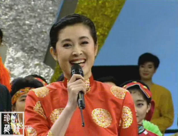 倪萍(<i>Ni Ping</i>)1992年主持春晚照片图片图集