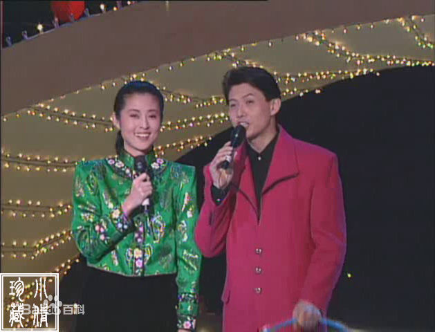 倪萍(<i>Ni Ping</i>)1994年主持春晚照片生活照相册