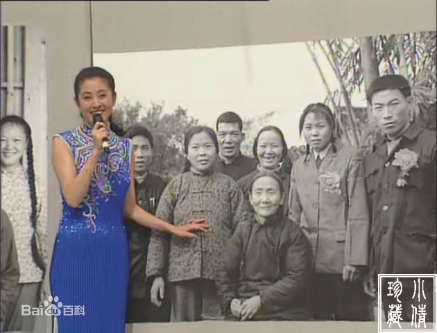 倪萍(<i>Ni Ping</i>)1994年主持春晚照片生活照相册