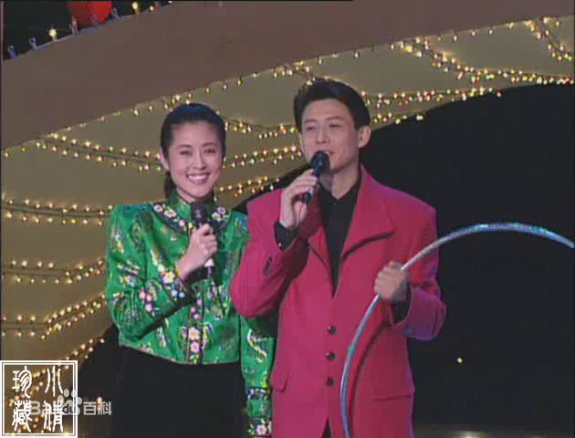 倪萍(<i>Ni Ping</i>)1994年主持春晚照片生活照相册