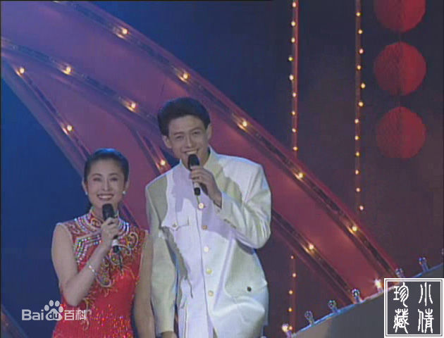 倪萍(<i>Ni Ping</i>)1994年主持春晚照片生活照相册