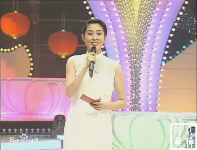 倪萍(<i>Ni Ping</i>)1995年主持春晚照片素颜照相册