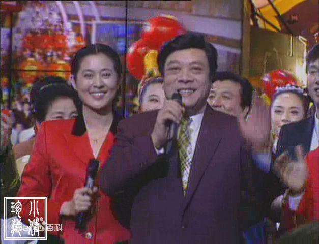 倪萍(<i>Ni Ping</i>)1996年主持春晚照片图册