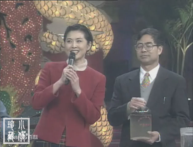 倪萍(<i>Ni Ping</i>)1998年主持春晚照片前后照片