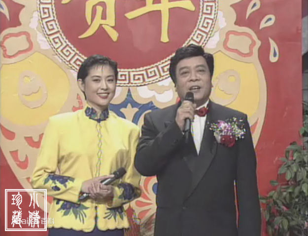 倪萍(<i>Ni Ping</i>)1998年主持春晚照片前后照片