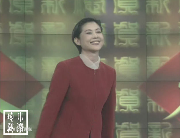 倪萍(<i>Ni Ping</i>)1998年主持春晚照片前后照片