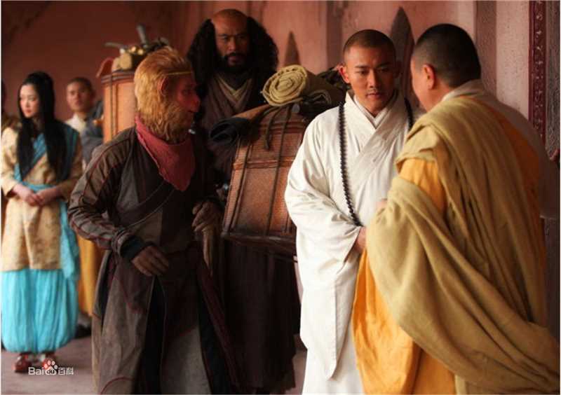 最新聂远在2009《西游记》饰演唐僧中的图集