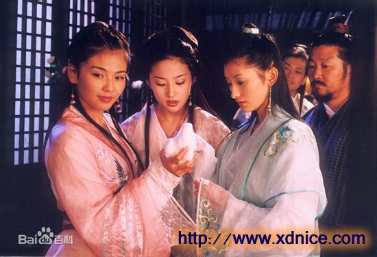 刘涛(Tamia Liu)在《天龙八部》阿朱中的