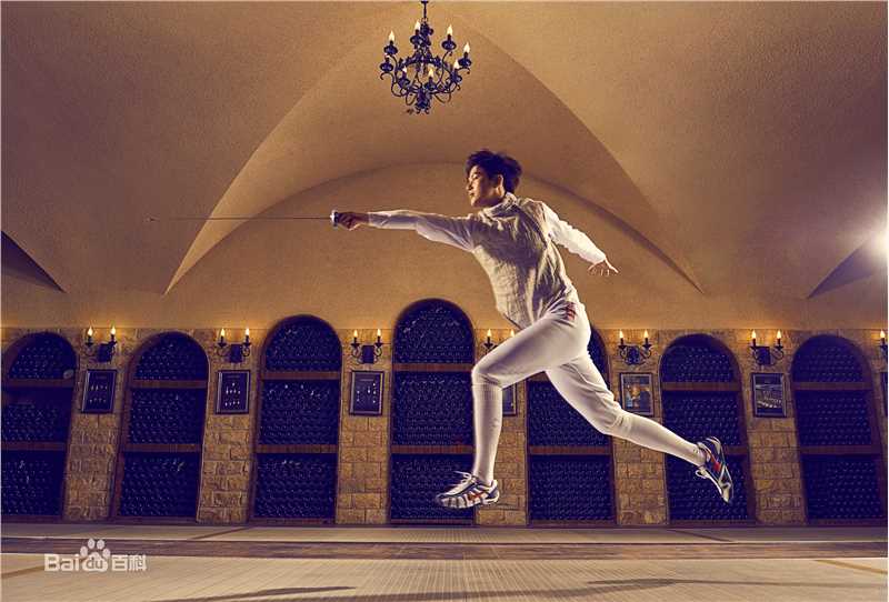 董力的击剑生涯性感图片图集