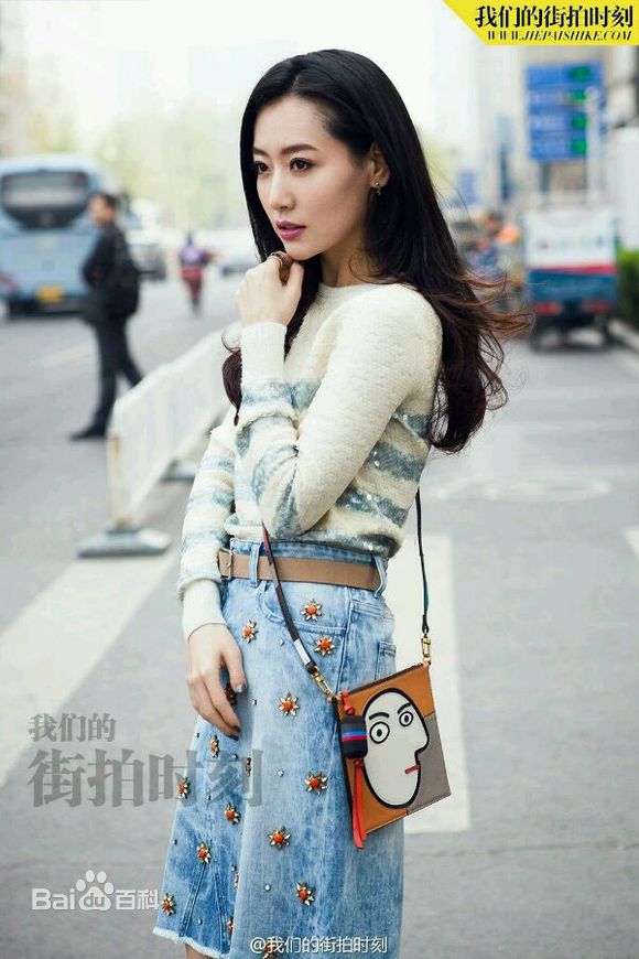 白冰(Ice)时尚街拍图图片图集