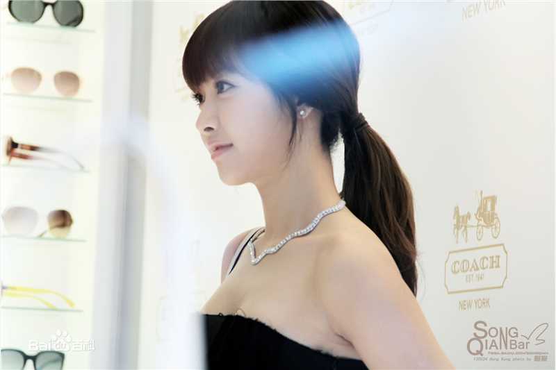 宋茜(Victoria Song)出席活动素颜照相册