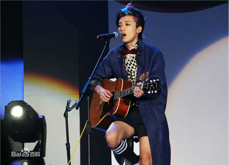 乔任梁(Kimi)音乐节LIVE现场性感图片壁纸