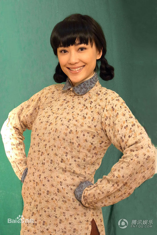 应采儿(Cherrie Ying)在2010年《后上海滩》定妆照中的