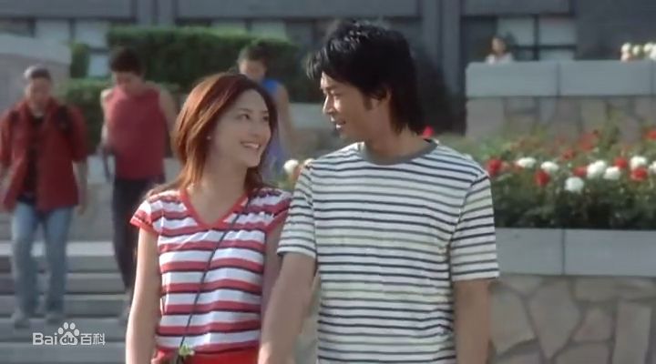 应采儿(Cherrie Ying)在2003年《我的失忆男友》饰演丁叮中的