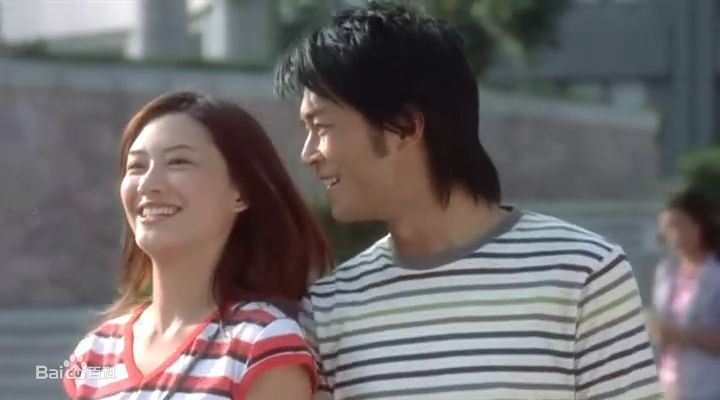 应采儿(Cherrie Ying)在2003年《我的失忆男友》饰演丁叮中的