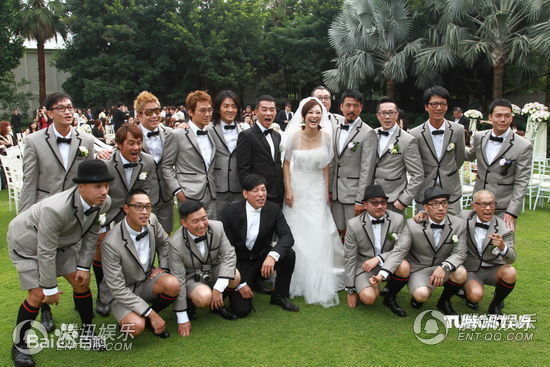 应采儿(Cherrie Ying)陈小春婚礼生活照相册