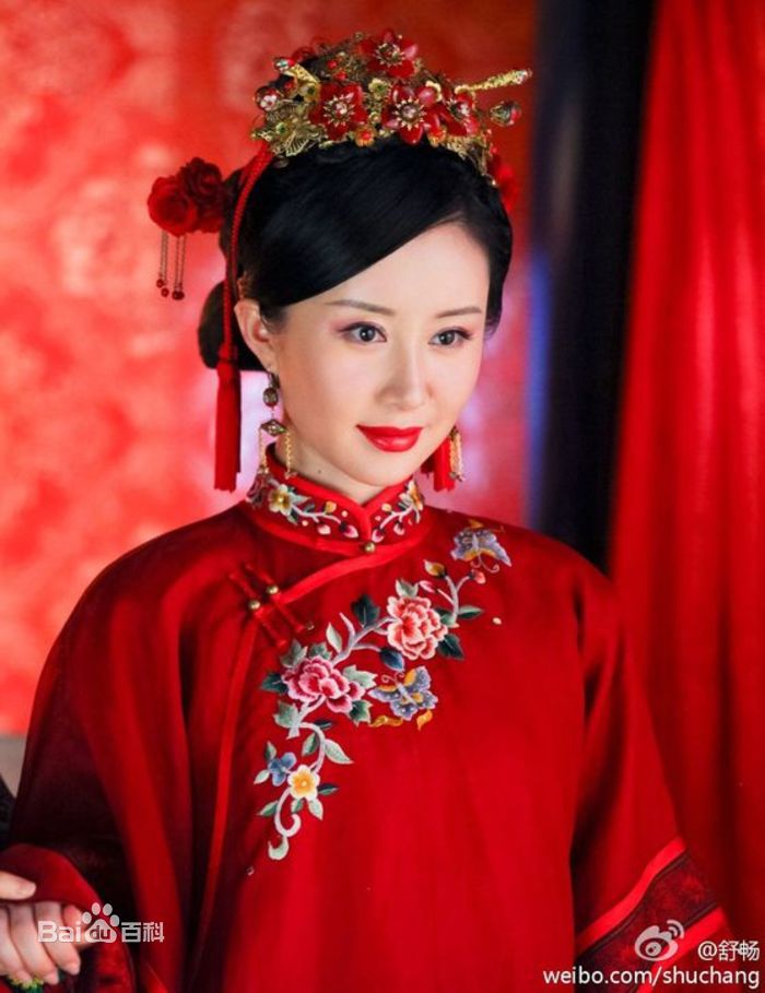 最新舒畅(Jennifer)在《宫锁珠帘》饰云嫔、牡丹中的壁纸