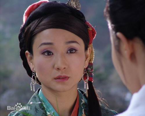 孔琳(孔令琳)饰演的黄蓉壁纸壁纸