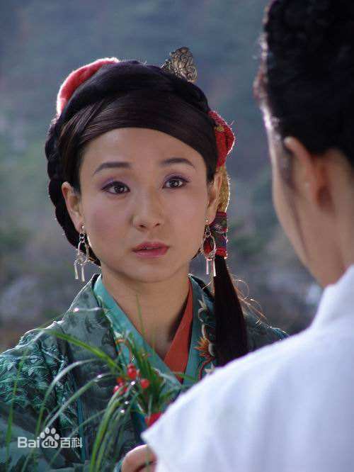 孔琳(孔令琳)饰演的黄蓉壁纸壁纸