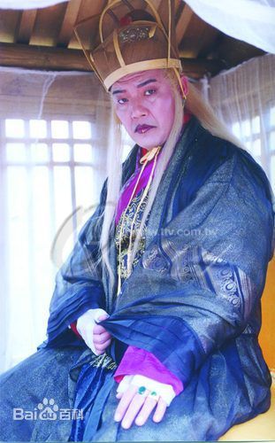 李立群饰演 魏忠贤前后照片