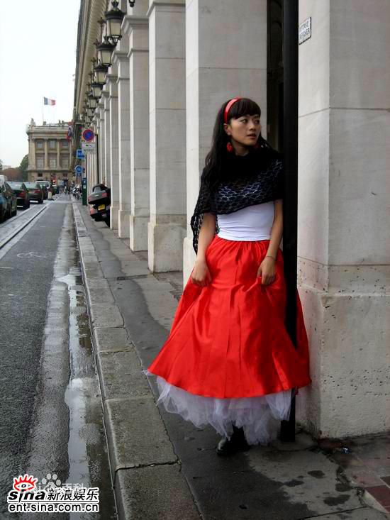 田海蓉最新法国壁纸