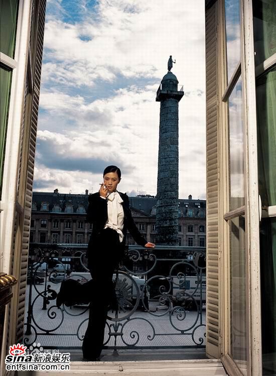 田海蓉最新法国壁纸