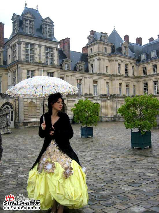 田海蓉最新法国壁纸