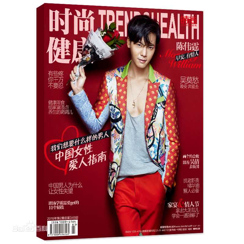 陈伟霆(William Chan)最优质杂志封面相册