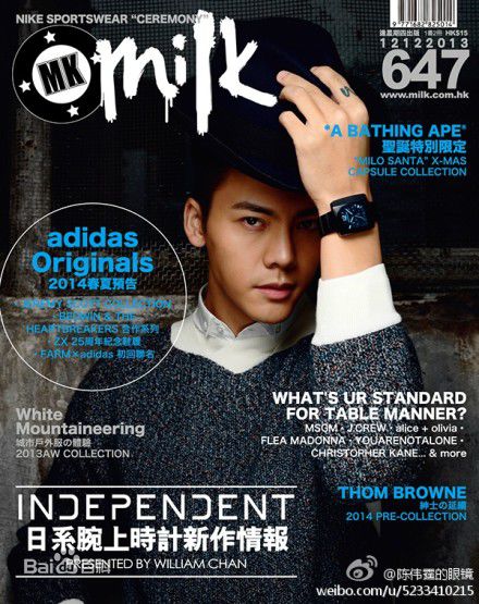 陈伟霆(William Chan)最优质杂志封面相册