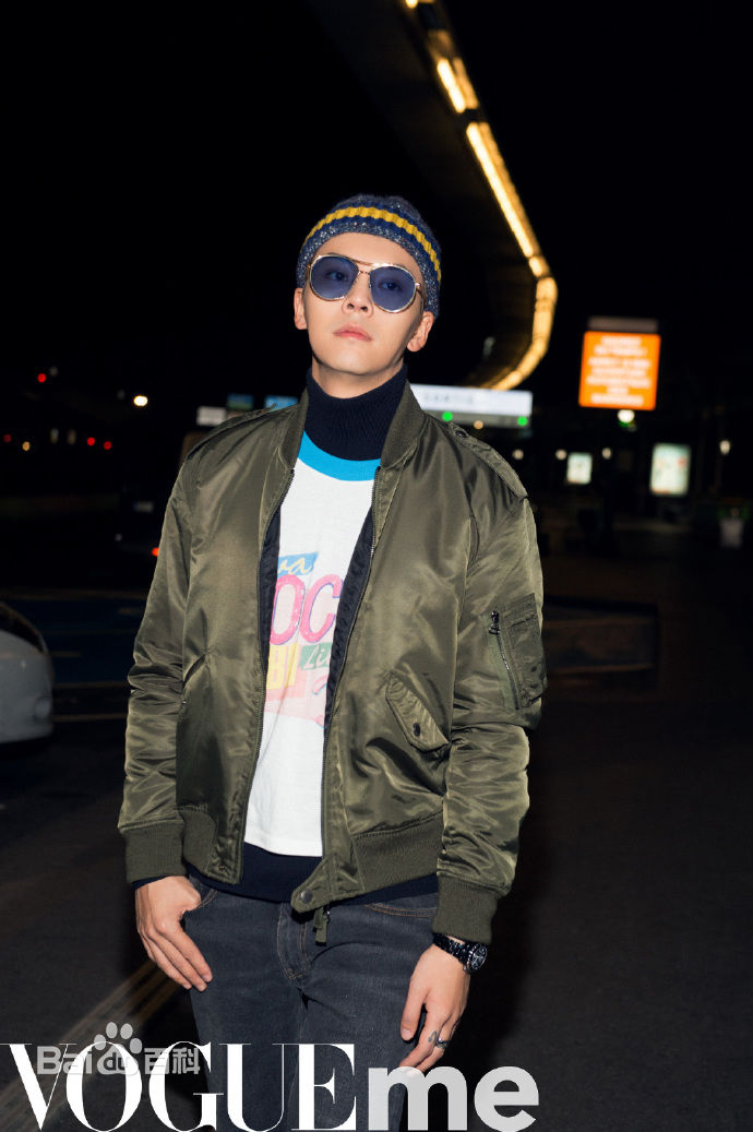 最新陈伟霆(William Chan)在《VogueMe》中的图集