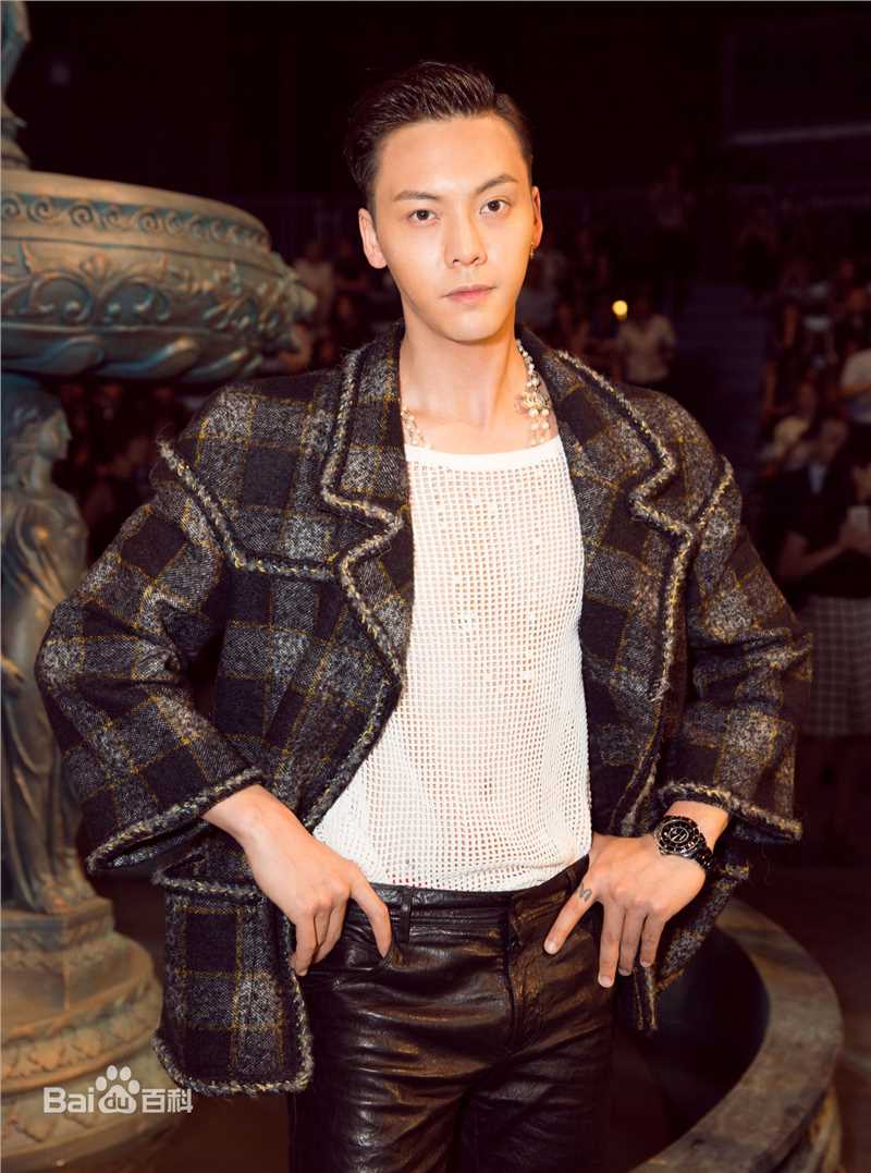 陈伟霆(William Chan)香奈儿巴黎在罗马高级手工坊北京大秀素颜照相册