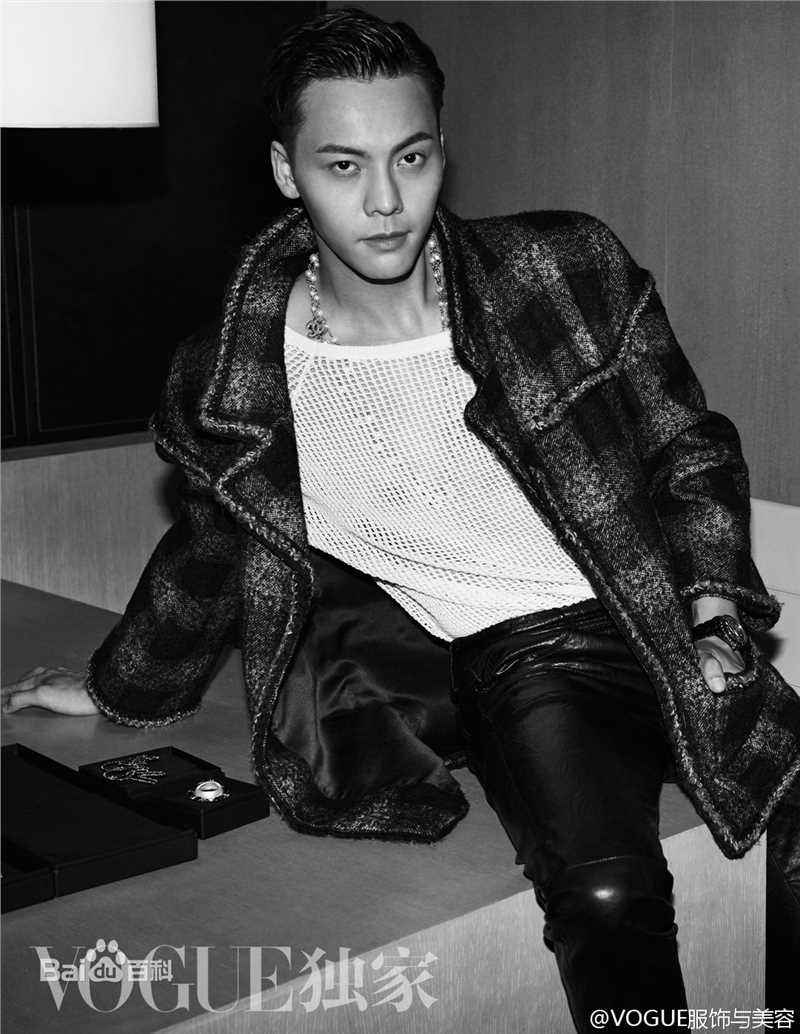 陈伟霆(William Chan)香奈儿巴黎在罗马高级手工坊北京大秀素颜照相册