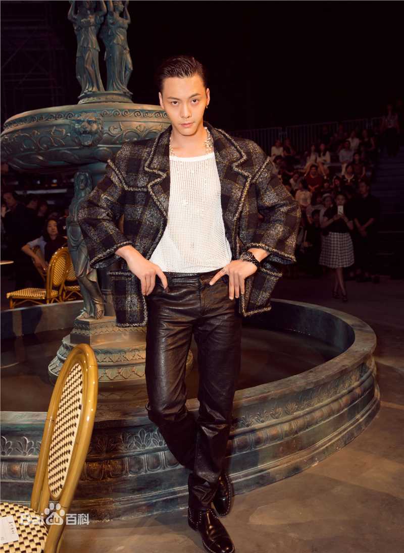 陈伟霆(William Chan)香奈儿巴黎在罗马高级手工坊北京大秀素颜照相册