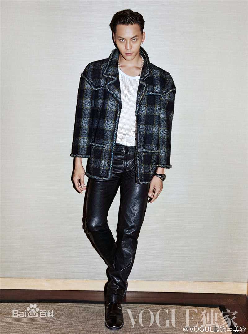 陈伟霆(William Chan)香奈儿巴黎在罗马高级手工坊北京大秀素颜照相册