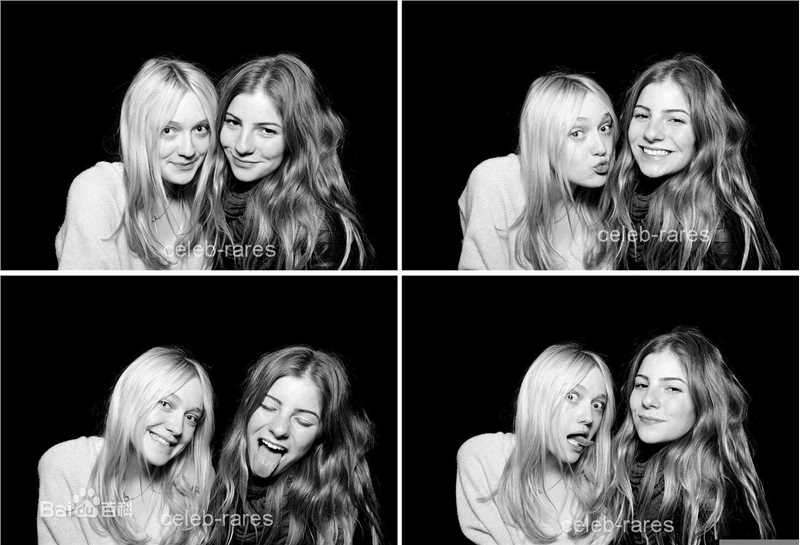 达科塔·范宁(Dakota Fanning)Dakota在学校素颜照相册