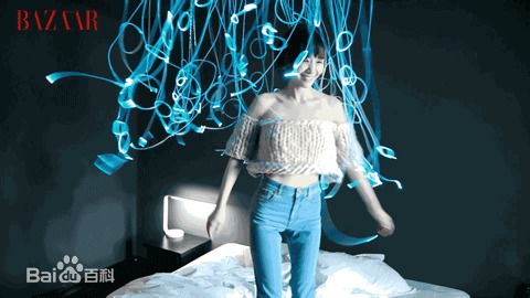 王子文(Olivia)最新《时尚芭莎》杂志拍摄壁纸