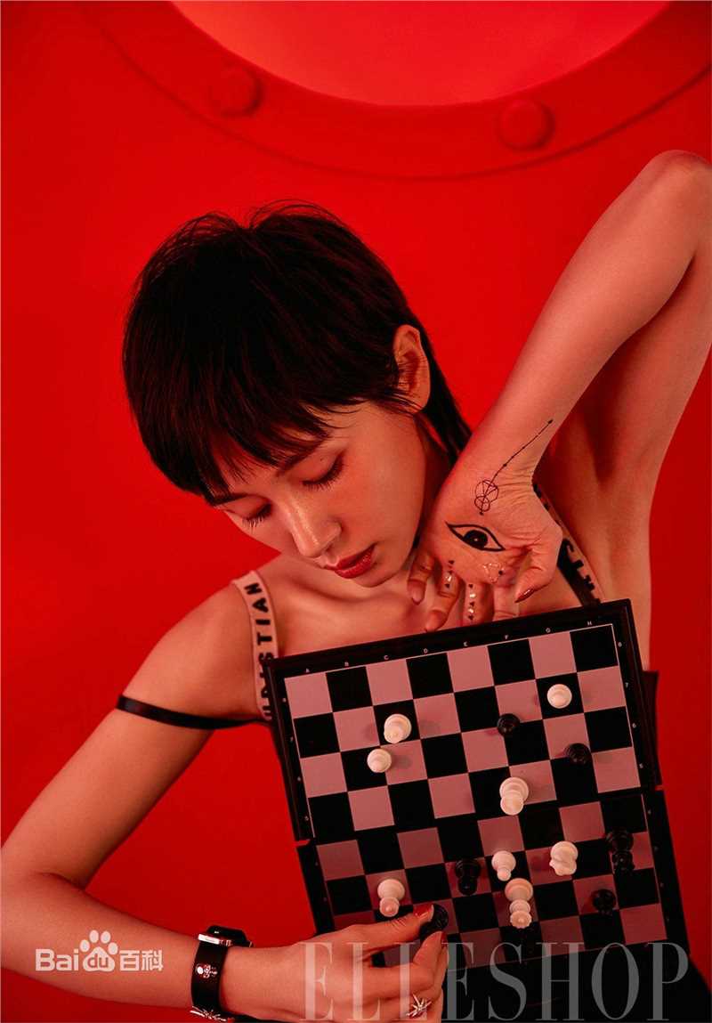 王子文(Olivia)ELLE前后照片