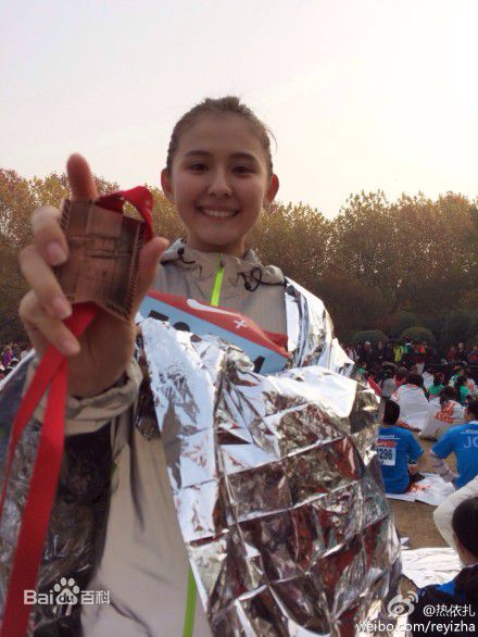 热依扎(Rayza)爱运动的生活照相册