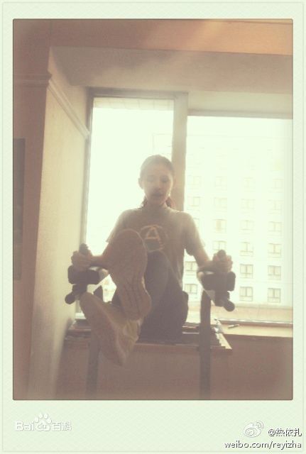 热依扎(Rayza)爱运动的生活照相册