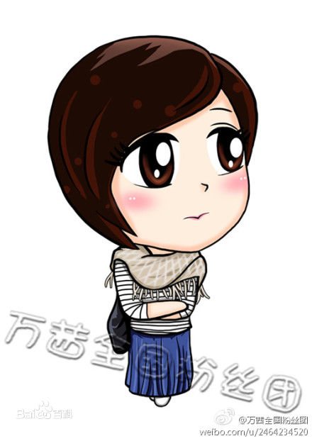 万茜(Wan Qian)Q版壁纸壁纸